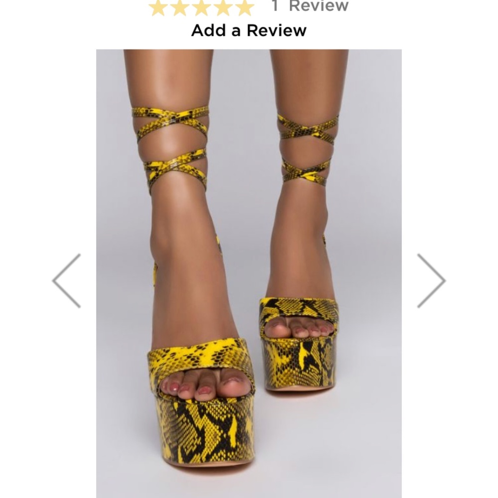 Yellow wrap around
